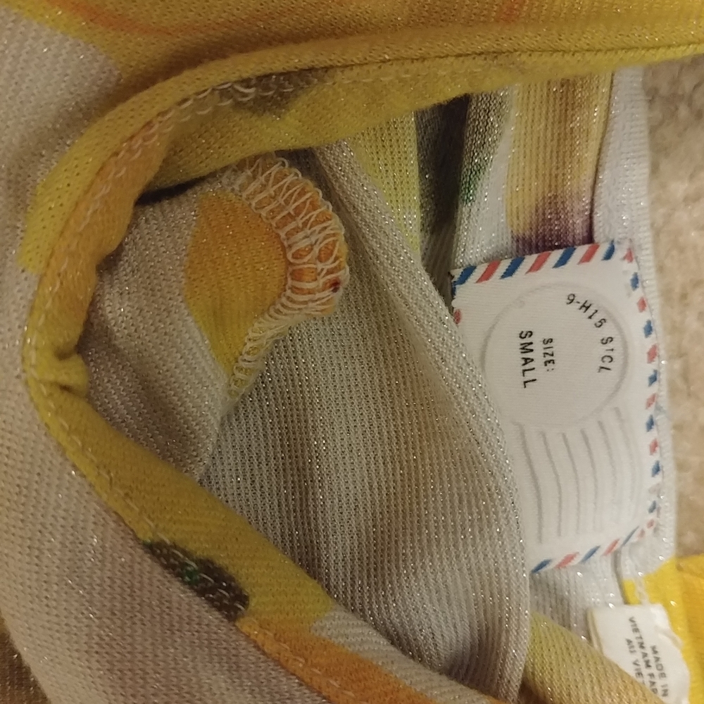 Anthropologie Postmark Cross back sparkle tank - Picture 3 of 5